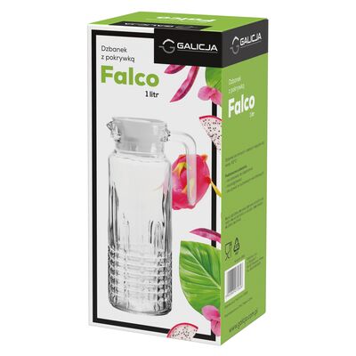 Dzbanek z pokrywą FALCO 1 l