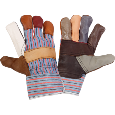 Rękawice ze skóry meblowej L271210P 