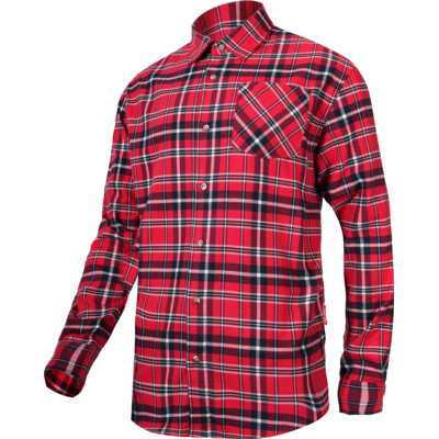 LAHTI PRO Koszula flanelowa czerwono-granatowa 170g/m2 