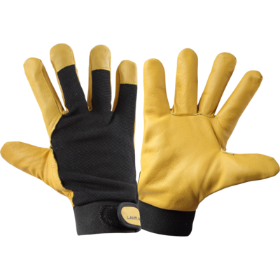 Rękawice ocieplane brązowo-czarne L251210P 