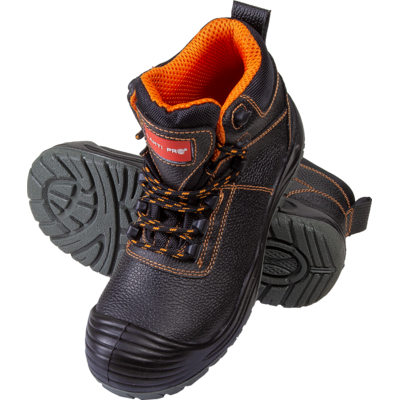 Trzewiki skórzane czarne S1 SRA 41 CE LAHTI PRO