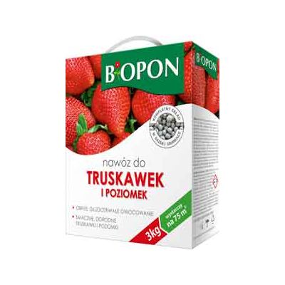 Nawóz granulowany do truskawek i poziomek 3 kg Bopon