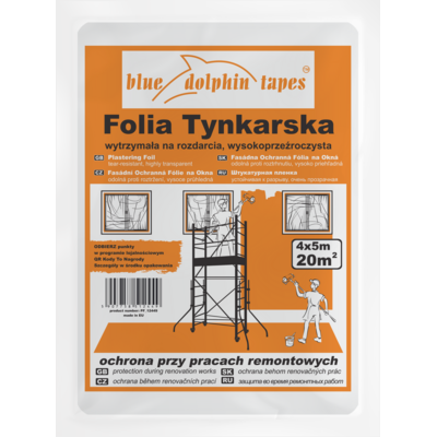 Folia tynkarska 4 x 5 m