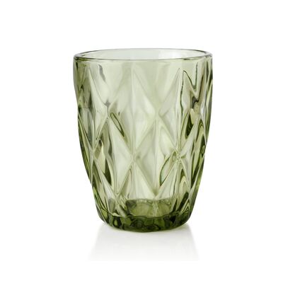 Komplet 6 szklanek 250 ml 8 x 9,8 cm ELISE GREEN