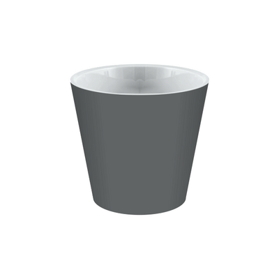 Doniczka plastikowa z osłonką London 330 mm/16 l grafit