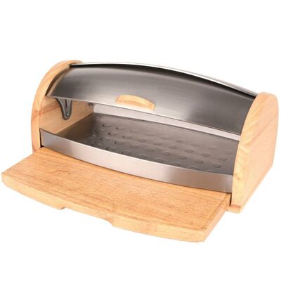 Chlebak drewniany z deską do krojenia Oskar AMBITION