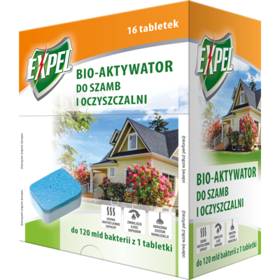 Bio -Aktywator do szamb 16 tabletek EXPEL
