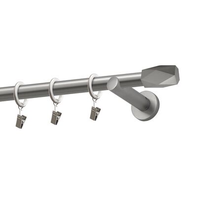 Karnisz pojedynczy Hex 19 mm satyna 200 cm