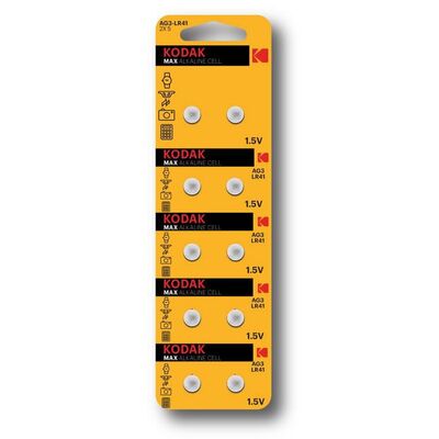 Bateria KAG-3 AG3, LR41, L736 KODAK