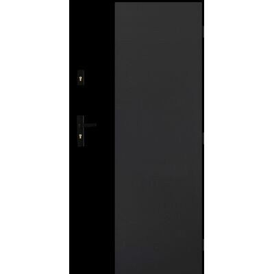 Drzwi zewnętrzne Tikana antracyt 80 lewe