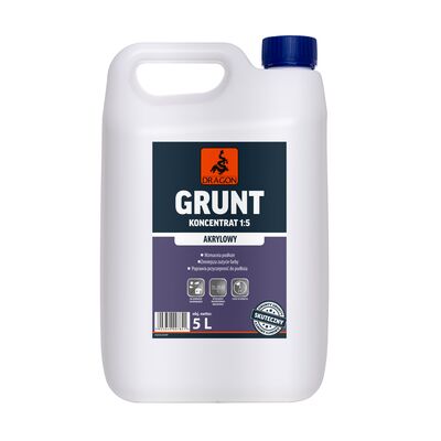 Grunt akrylowy koncentrat 5 l Dragon