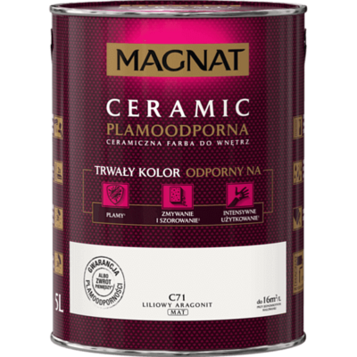 MAGNAT Farba ceramiczna Ceramic liliowy aragonit C71 5 l