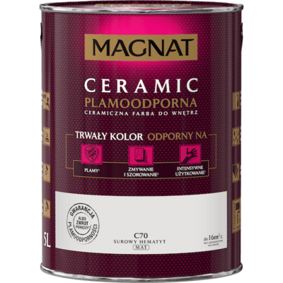 MAGNAT Farba ceramiczna Ceramic surowy hematyt C70 5 l