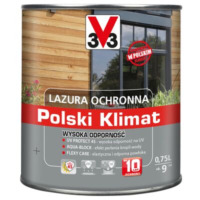V33 Lazura Polski Klimat 0,75 l palisander