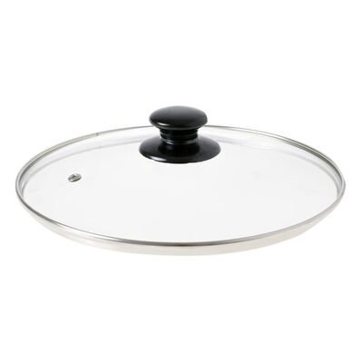 Pokrywka szklana z gałką 28 cm