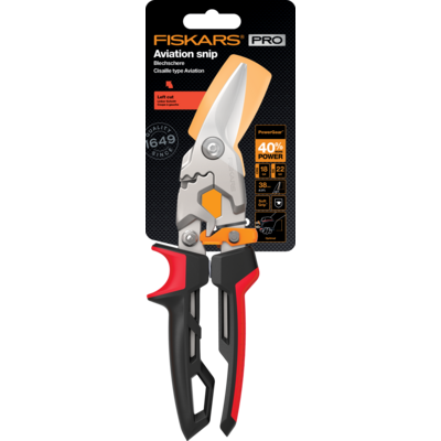 Nożyce do cięcia blachy PowerGear cięcie w lewo Fiskars 29 x 10,5 x 2,3 cm