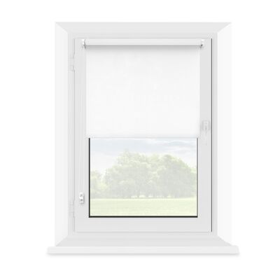 Miniroleta Blanco 38,5 x 150 cm biel