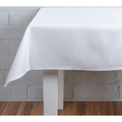 Obrus żakardowy Spendy 110 x 160 cm biały