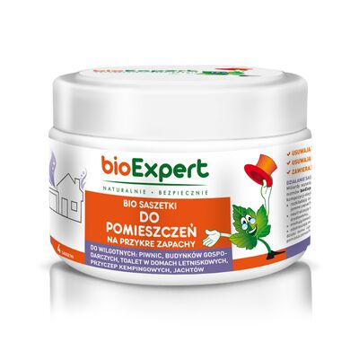 Bio Saszetki do pomieszczeń na przykre zapachy 4 szt. bioExpert