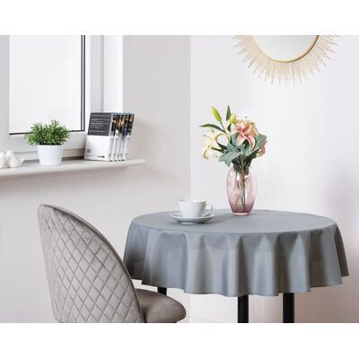 Obrus OXFORD Ø120 cm szary