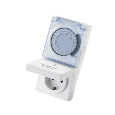 Programator czasowy analogowy 24 h IP44