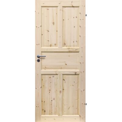 Skrzydło wewnętrzne LONDYN LUX 80L sosna pełne RADEX