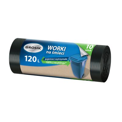 Worki na śmieci LD 120 l 10 sztuk