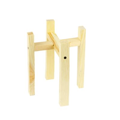 Drewniany stojak na doniczki M 22 x 20,5 cm 6659