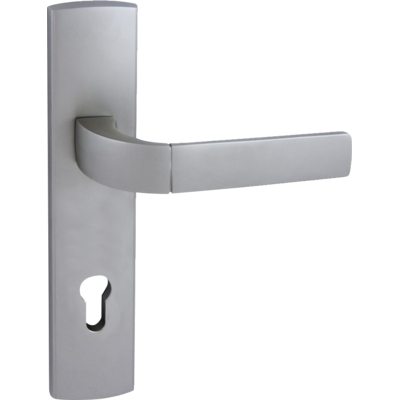 Klamka AMB zew FOCUS 90 WKL nikiel satyna