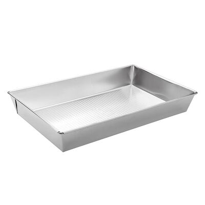 Blacha do pieczenia wysoka 40 x 25 x 6 srebrna Florina