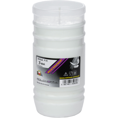 Wkład parafinowy R-8/3 dni biały Rolchem
