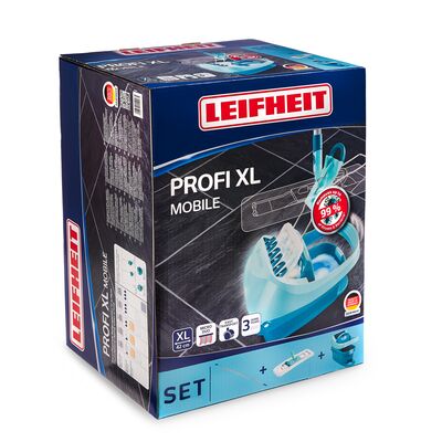 Zestaw mop z wiadrem Profi XL na kółkach