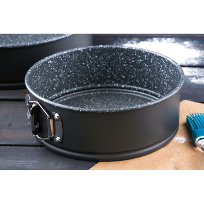 Tortownica 26 cm czarno-szara