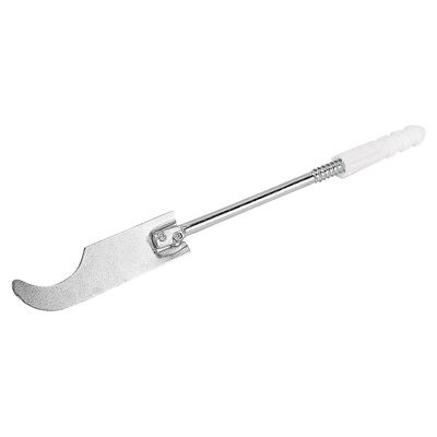 Wieszak grzejnikowy ocynkowany z kołkiem rozpororowym długi