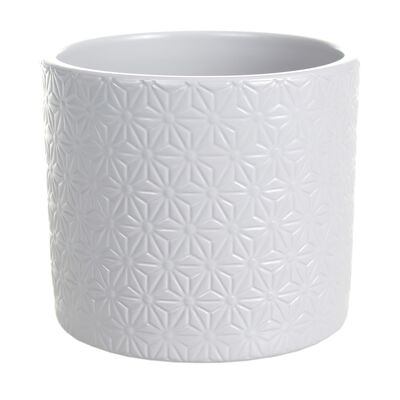 Osłonka ceramiczna Cylinder 415 15 cm biały