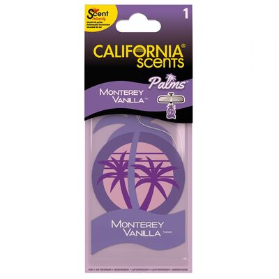Zawieszka zapachowa palma Monterey Vanilla CALIFORNIA SCENTS