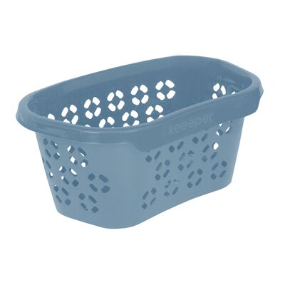 Kosz na pranie Anton 30,5 l niebieski keeeper