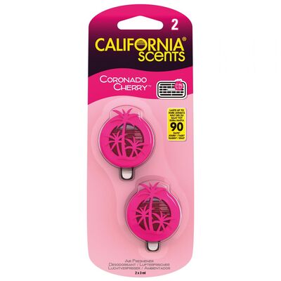 Membrana Mini do nawiewu w samochodzie Coronado Cherry 3 ml CALIFORNIA SCENTS