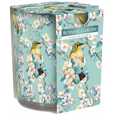 Świeca zapachowa w szkle 7,2 x 7,8 cm ogród botaniczny BISPOL