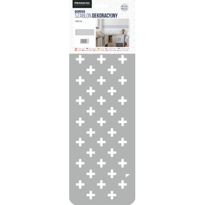 Primacol Szablon border nr 143 Pluses Decorative