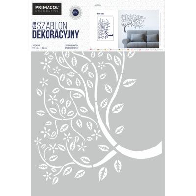 Primacol Szablon Mega nr 503 Bush Decorative