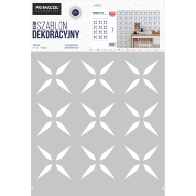 Primacol Szablon Mega nr 518 Twinkle Decorative