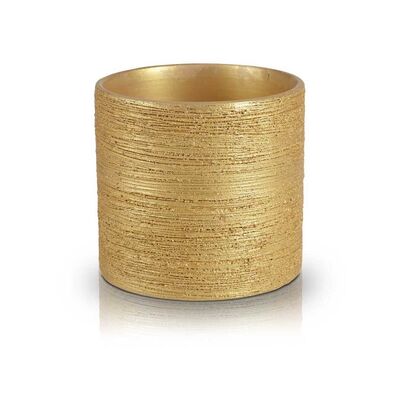 Osłonka walec złoty 14 cm