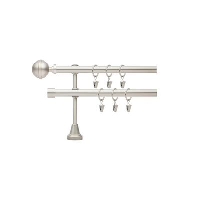 Karnisz podwójny Kalisto 19 mm 240 cm satyna