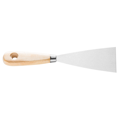 Szpachla stal węglowa 10 cm M7 *71 drewniana
