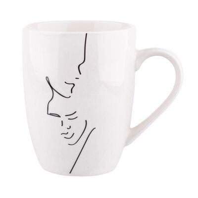 Kubek baryłka In love NBC 300 ml dek. III biały