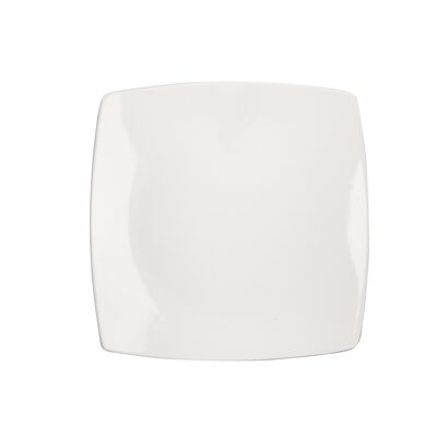 Talerz deserowy Regular 19 cm porcelana kremowa