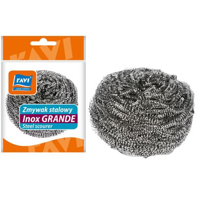 Zmywak stalowy INOX Grande 1szt.