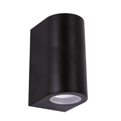 Lampa zewnętrzna GAMP 2xGU10 C BLACK STRÜHM