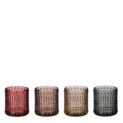 Świecznik na tealight 8 cm mix